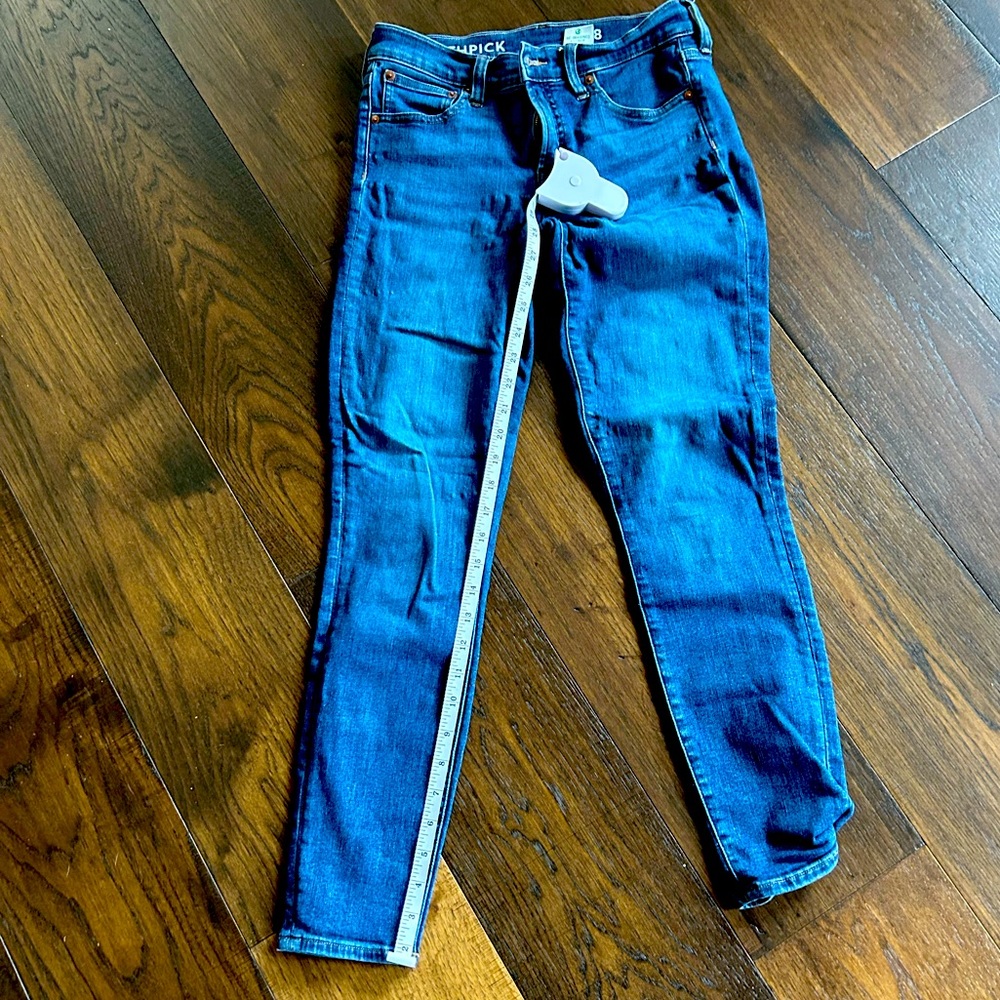 J Crew Toothpick Jean Sz 28